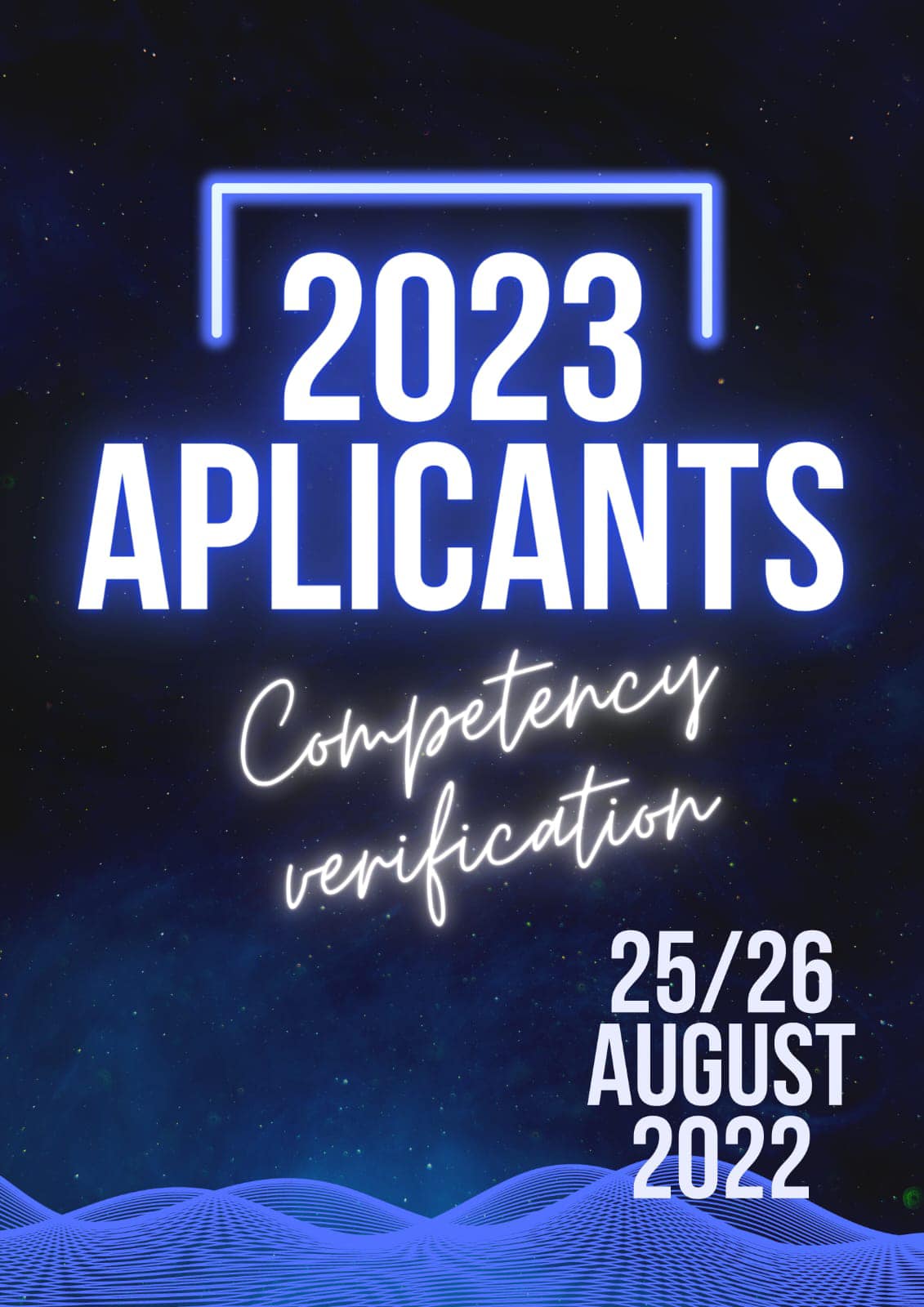 Read more about the article 2023 Applicants