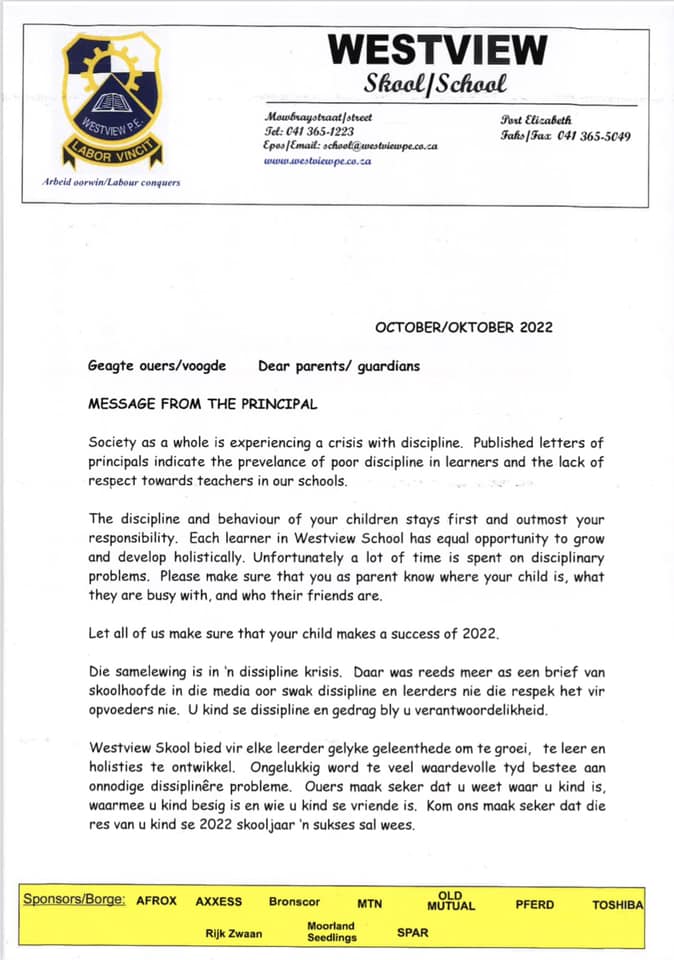 Read more about the article October 2022 Newsletter